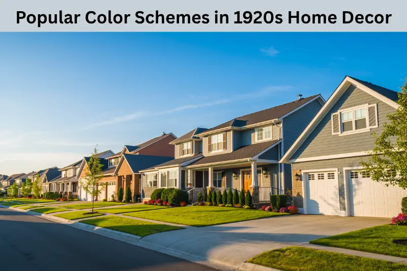 popular color schemes in 1920s home decor